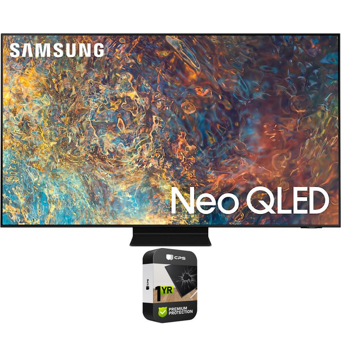 Samsung QN65QN90AA 65 Inch Neo QLED 4K Smart TV 2021 with Premium 1 Year Extended Plan