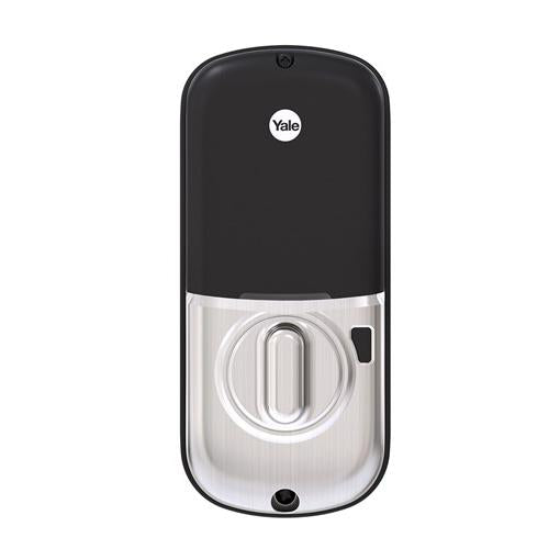 Yale Locks Assure Lock SL Key Free Touchscreen Deadbolt-Satin Nickel + 2-Pack Smart Plug