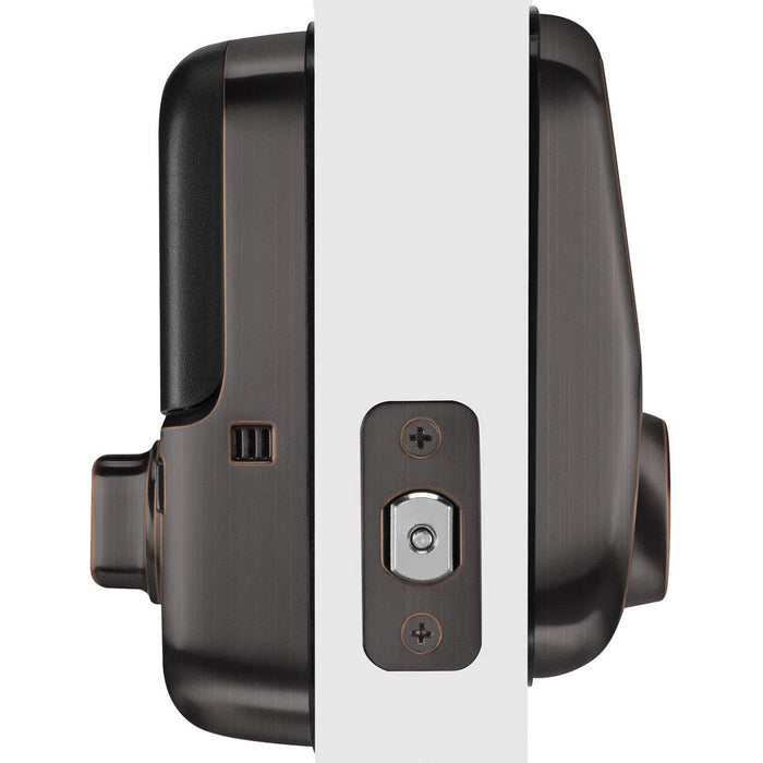 Yale Locks Assure Lock Touchscreen, Connected by August Oil Rub Bronze + 2-Pack Smart Plug