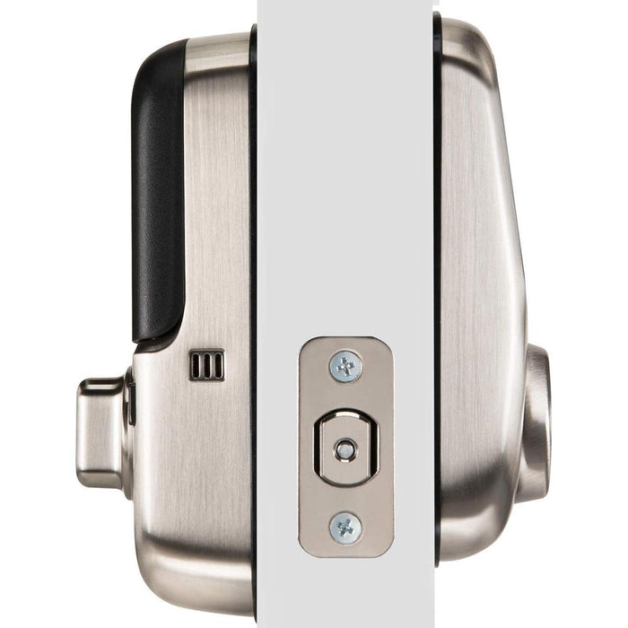 Yale Locks Assure Lock with Wi-Fi & Bluetooth Deadbolt in Satin Nickel + 2-Pack Smart Plug