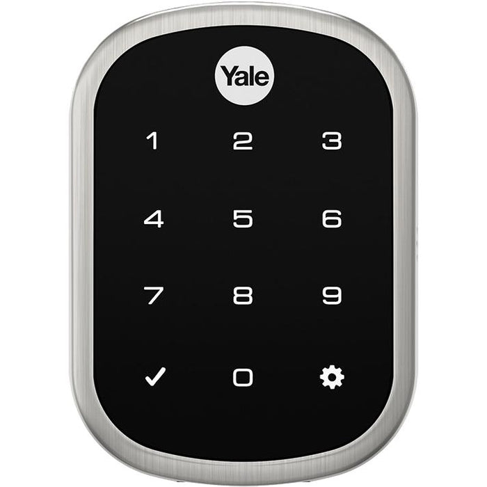 Yale Locks Assure Lock SL in Satin Nickel (Non-Connected) (YRD256) + 2-Pack Smart Plug