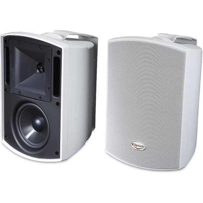 Klipsch AW-525 Outdoor Speaker - Dynamic Sound for Open Spaces - White (Pair)