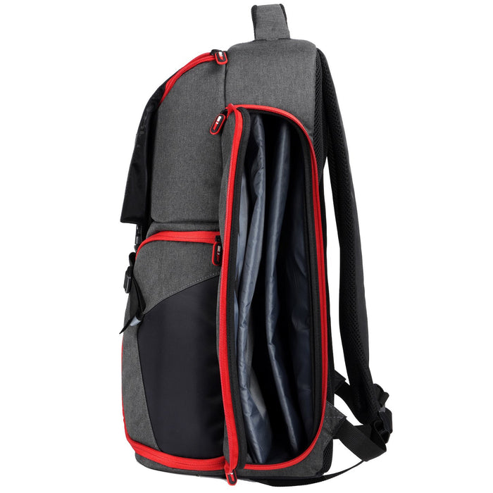 Deco Photo DSLR Photography Camera Backpack with Multiple Laptop/Tablet Slots, Lightweight