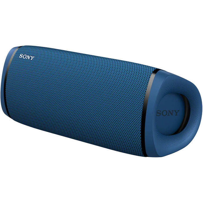 Sony SRS-XB43 EXTRA BASS Portable Bluetooth Speaker (Blue) + Entertainment Power Pack
