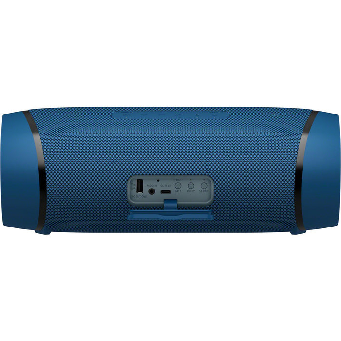 Sony SRS-XB43 EXTRA BASS Portable Bluetooth Speaker (Blue) + Entertainment Power Pack