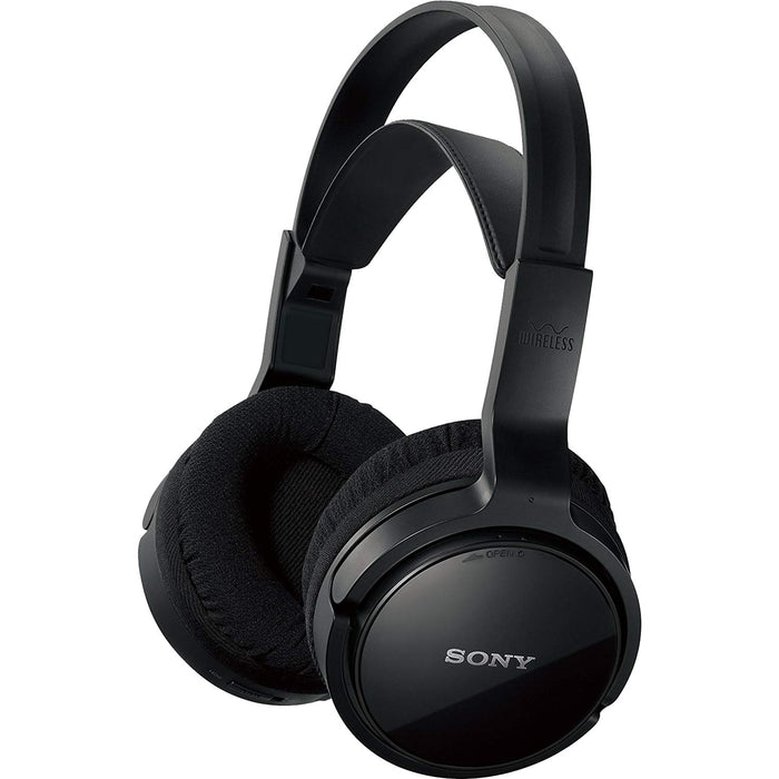 Sony MDRRF912RK Wireless Stereo Home Theater Headphones, Black - Open Box