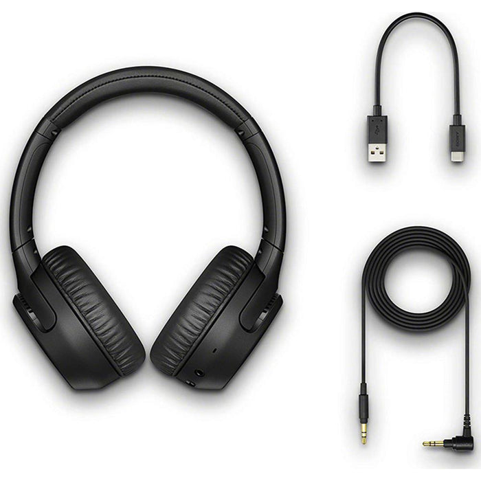 Sony WH-XB700 EXTRA BASS Wireless Headphones - Black - Open Box
