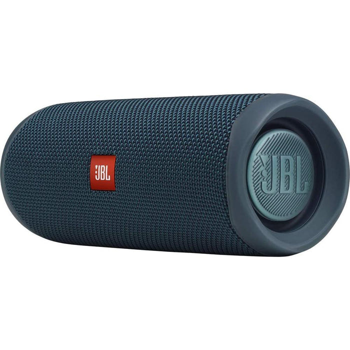 JBL Flip 5 Portable Waterproof Bluetooth Speaker (Blue) Refurbished
