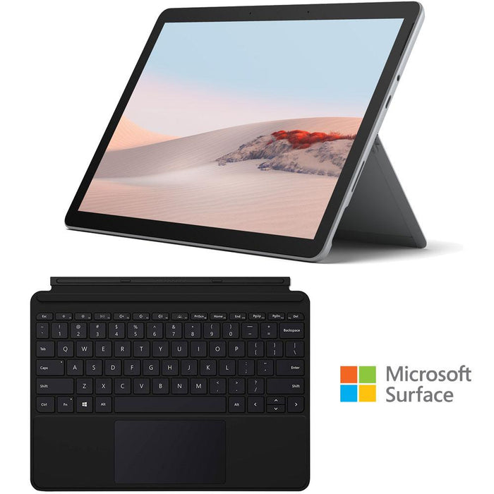 Microsoft Surface Go 2 10.5" Touch Tablet 8GB 128GB SSD and Keyboard Bundle - STQ-00001
