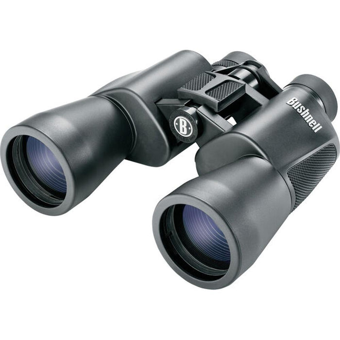 Bushnell 10x50mm PowerView Porro Prism Binoculars, Black - 131056C + Tactical SOS Bundle