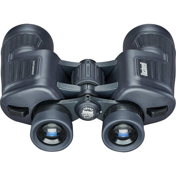 Bushnell 10x42mm H2O Waterproof / Fogproof Porro Prism Binoculars + Tactical SOS Pack