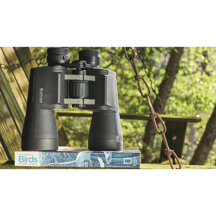 Bushnell PowerView 2 20x50 Binoculars PWV2050 + Tactical SOS Bundle