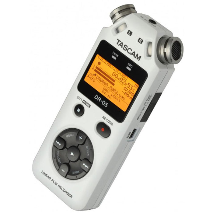 Tascam DR-05 - Portable Digital Recorder (Silver) - Refurbished