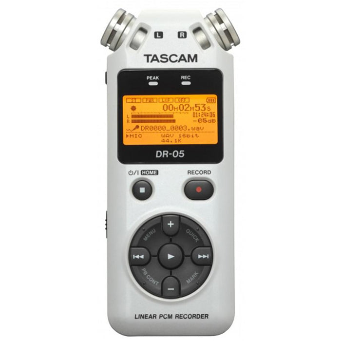 Tascam DR-05 - Portable Digital Recorder (Silver) - Refurbished
