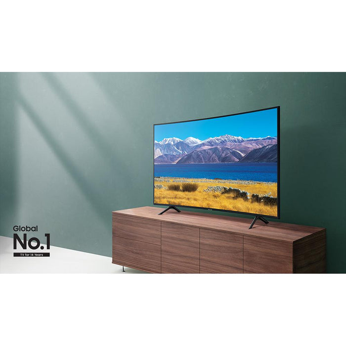 Samsung UN55TU8300 55" HDR 4K UHD Smart Curved TV - (2020 Model) - Open Box