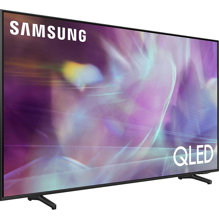 Samsung 55 Inch QLED 4K UHD Smart TV 2021 with Deco Home 60W Soundbar Bundle