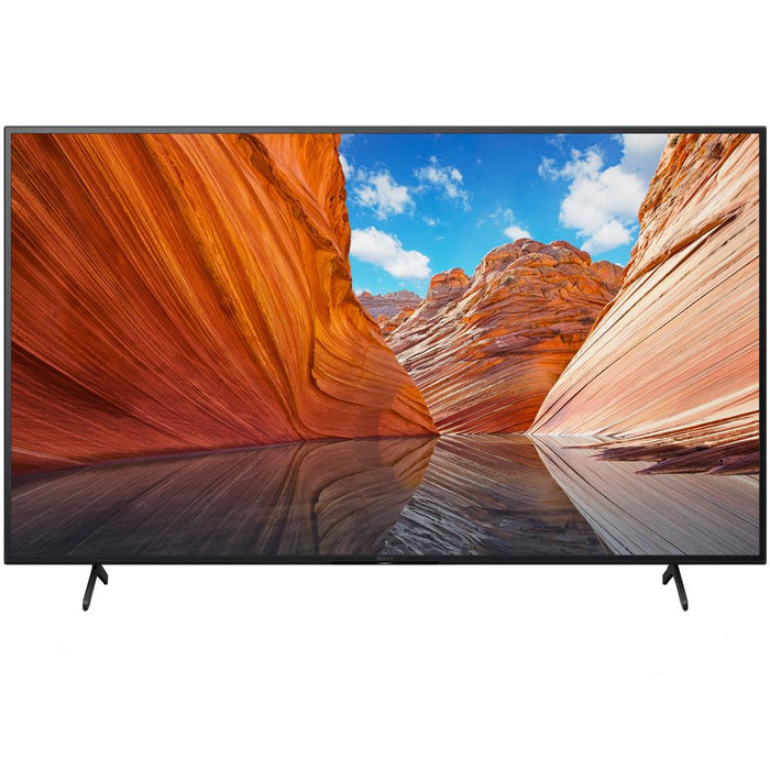 Sony 75" X80J 4K Ultra HD LED Smart TV 2021 Model with Movies Streaming Pack