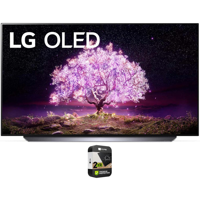 LG 77 Inch 4K Smart OLED TV with AI ThinQ 2021 Model + 2 Year Extended Warranty