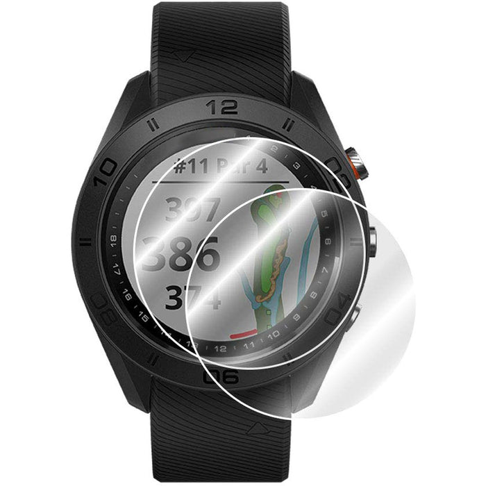 Garmin Approach S42 GPS Golf Watch, Rose Gold, Light Sand Band + Essential Golf Bundle