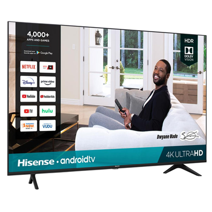 Hisense H65G 43" 4K UHD Android Smart TV 2020 with Deco Home 60W Soundbar Bundle