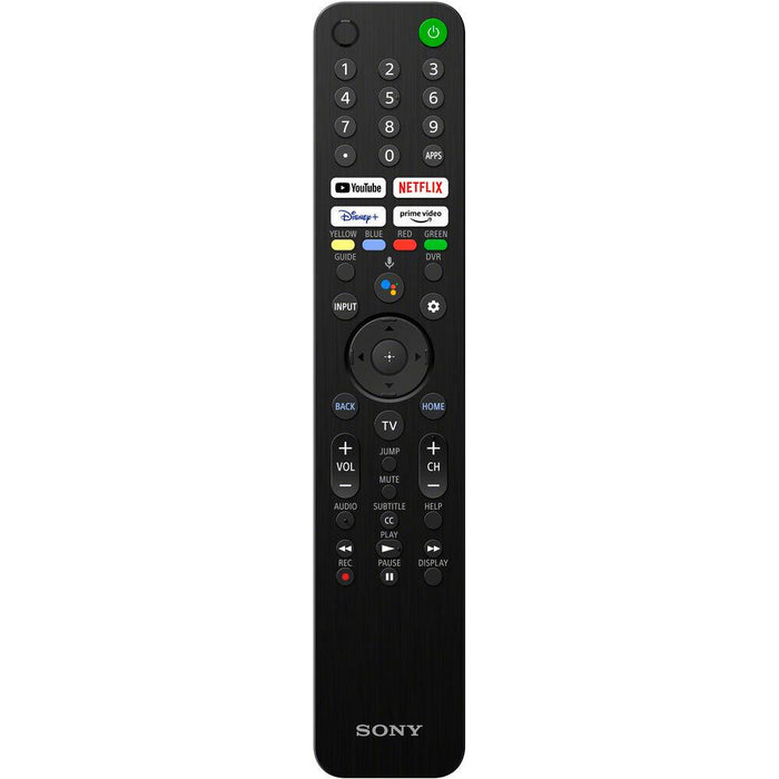 Sony XR65A80J 65" A80J 4K OLED Smart TV 2021 with Deco Gear Home Theater Bundle