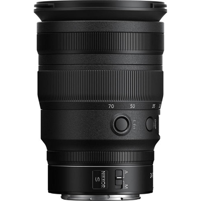 Nikon NIKKOR Z 24-70mm f/2.8 S Full Frame Zoom Lens for Z-Mount Mirrorless 20089