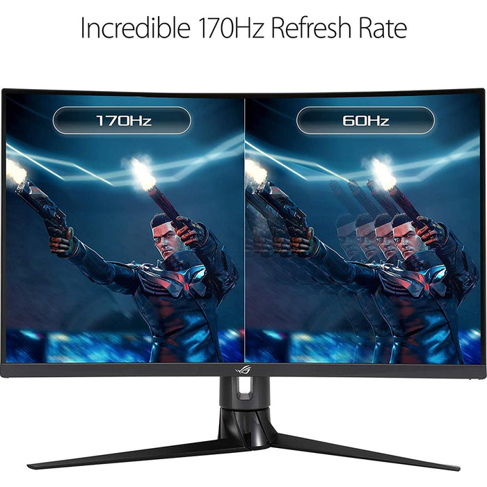 Asus ROG Strix 31.5" WQHD 170Hz 1ms Curved Gaming Monitor 2 Pack