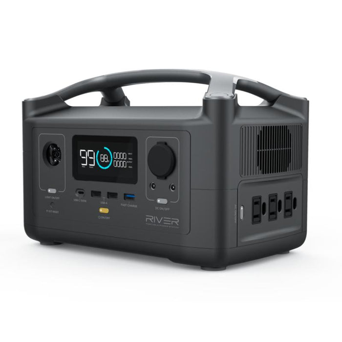 EcoFlow River 288Wh Portable Power Station Backup with Lithium Battery - EFRIVER600-AM