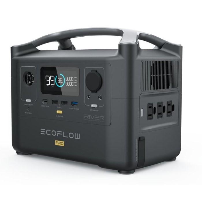 EcoFlow River Pro 720Wh Portable Power Station with Lithium Battery - EFRIVER600PRO-AM