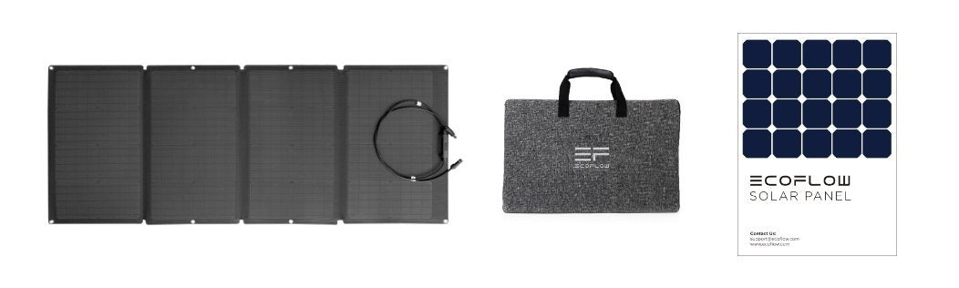 EcoFlow 160W Portable Waterproof Solar Panel - EFSOLAR160W
