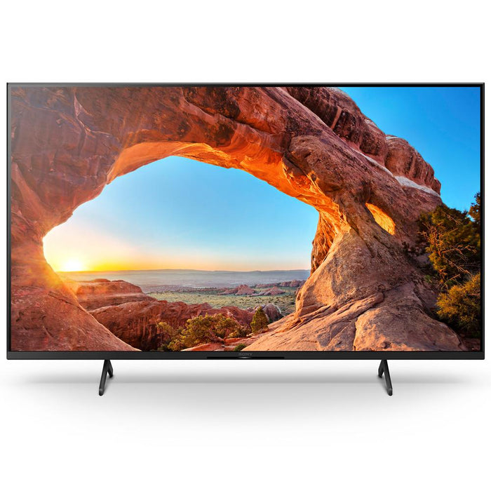 Sony KD85X85J 85" X85J 4K UHD LED Smart TV 2021 with Deco Home 60W Soundbar Bundle