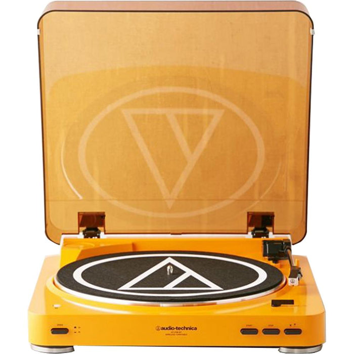Audio-Technica AT-LP60-BT Fully Automatic Bluetooth Stereo Turntable System (LE Orange)