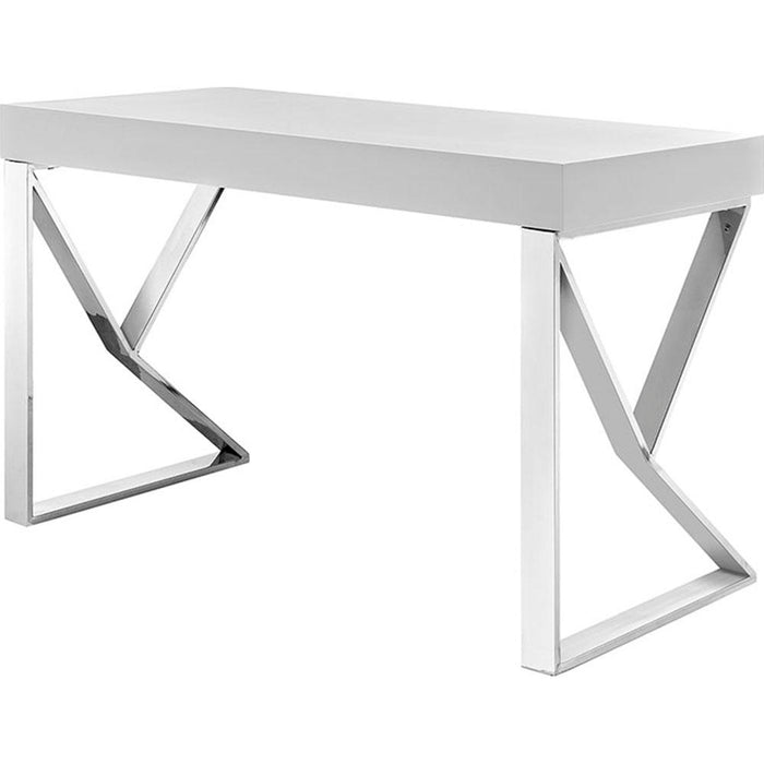 Modway Adjacent Desk in White (Box 1 of 2 ) Part # EEI-2047-LEGS - Open Box