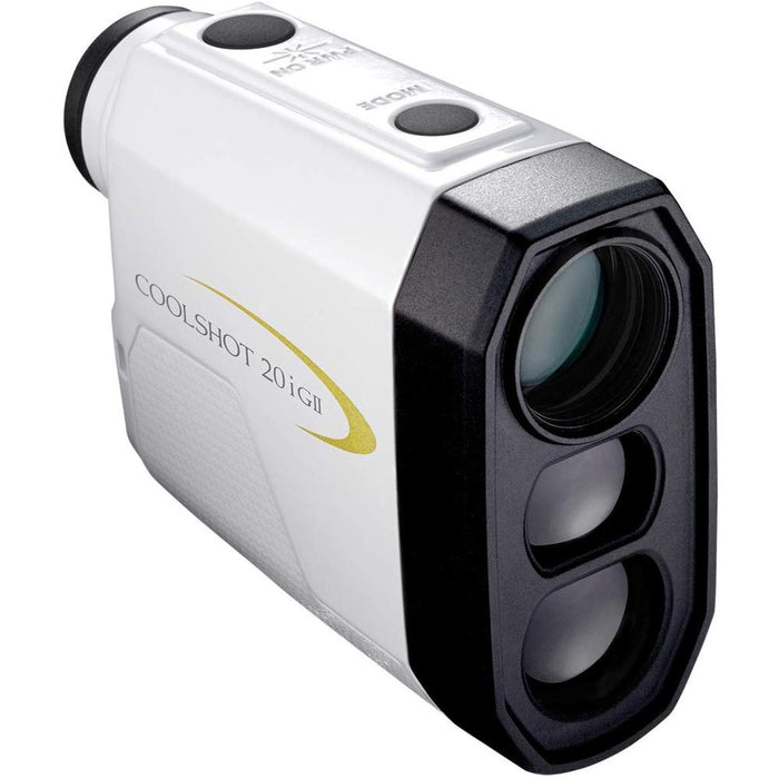 Nikon COOLSHOT 20i GII Golf Laser Rangefinder + Deco Essentials Golfing Bundle