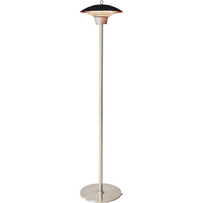 Hanover 6.8  Electric Infrared Halogen Stand Lamp with Two Heat Levels