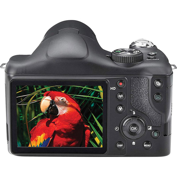 Polaroid 18 MP Digital Camera with Built-In Wi-Fi, Black