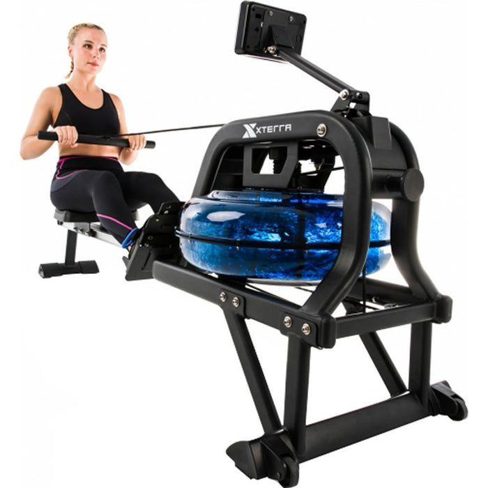 XTERRA Fitness ERG600W Water Rowing Machine with Large Contoured Seat & Impeller