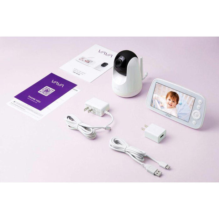 VAVA 720P 5" HD Video Display Two-Way Audio Night Vision Baby Monitor - Open Box