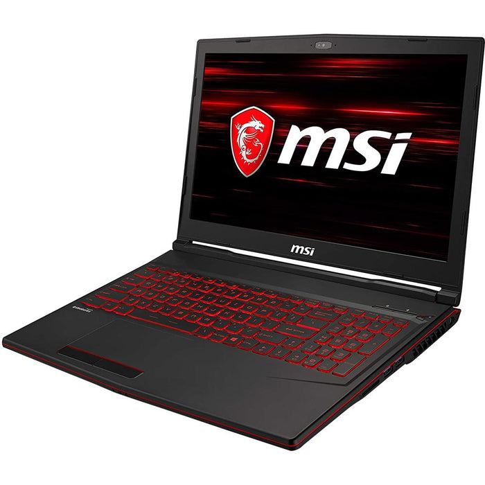 MSI GL63 9SDK-1051 15.6" FHD Intel i7-9750H 16GB/256GB + 1TB Gaming Laptop