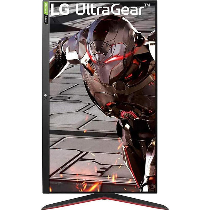 LG 32" UltraGear FHD 165Hz HDR10 Dual Gaming Monitor w/ Headphone Bundle