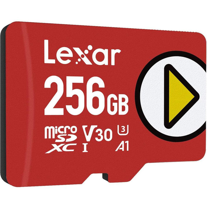 Lexar PLAY 256GB microSDXC UHS-I Memory Card, Up to 150MB/s Read