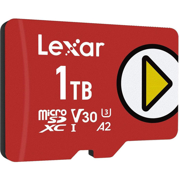 Lexar  PLAY 1TB microSDXC UHS-I Memory Card, Up to 150MB/s Read