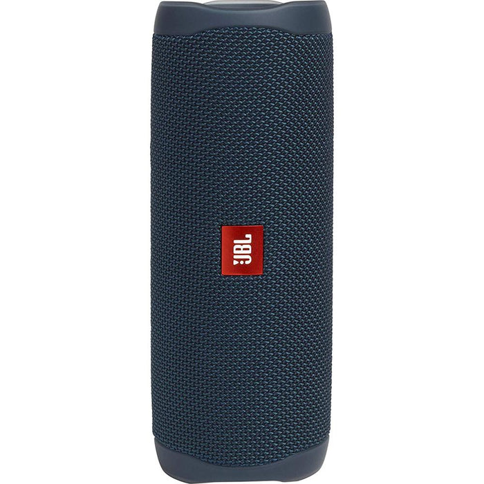 JBL Flip 5 Portable Waterproof Bluetooth Speaker Blue Renewed+Extended Warranty
