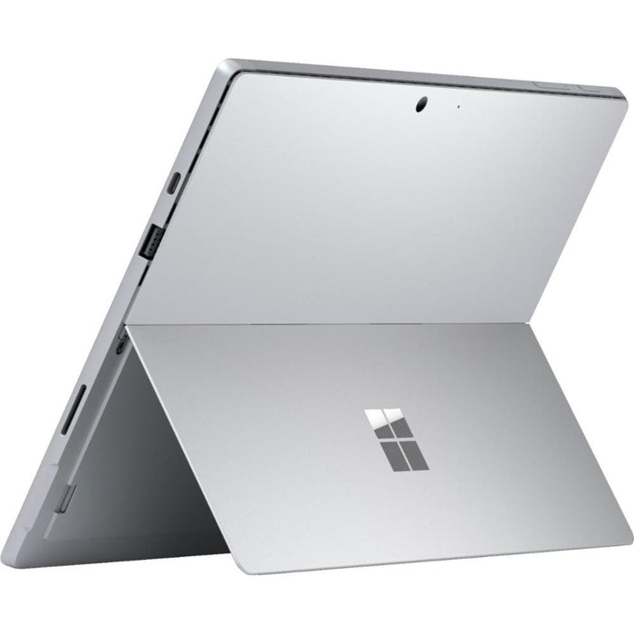 Microsoft QWU-00001 Surface Pro 7 12.3" i5-1035G4 8GB/128GB Bundle, Platinum (Scuffed Box)