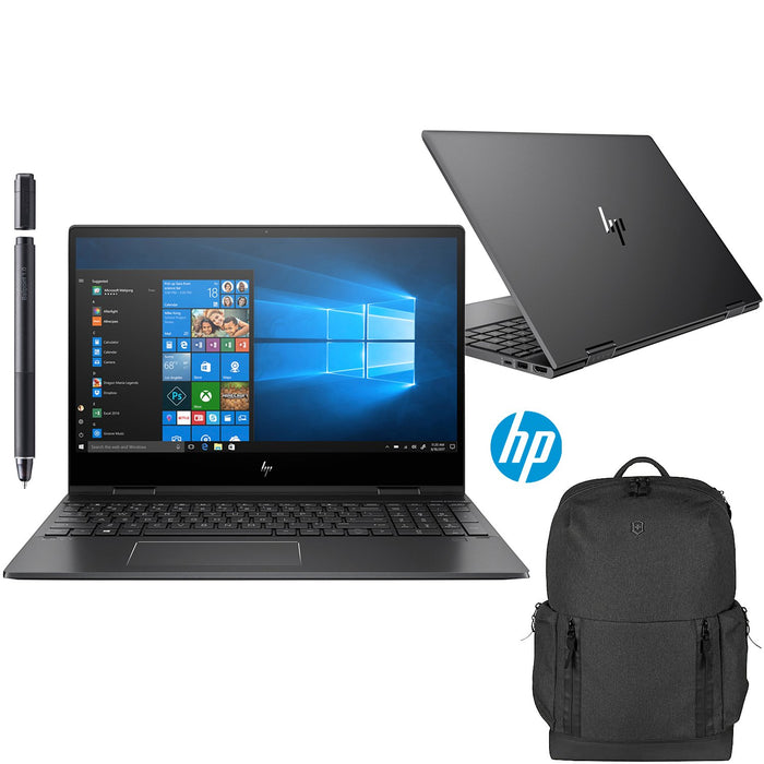 Hewlett Packard ENVY x360 15.6" AMD Ryzen 5 4500U 8GB/512GB SSD Touch Laptop +Accessories Bundle