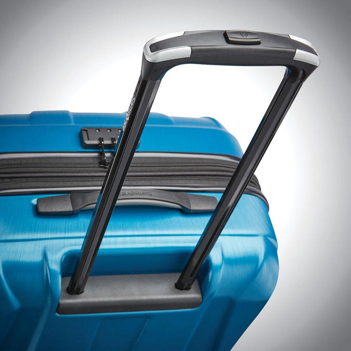 Samsonite Centric 2 Hardside Expandable Luggage 24" Blue + Luggage Accessory Kit