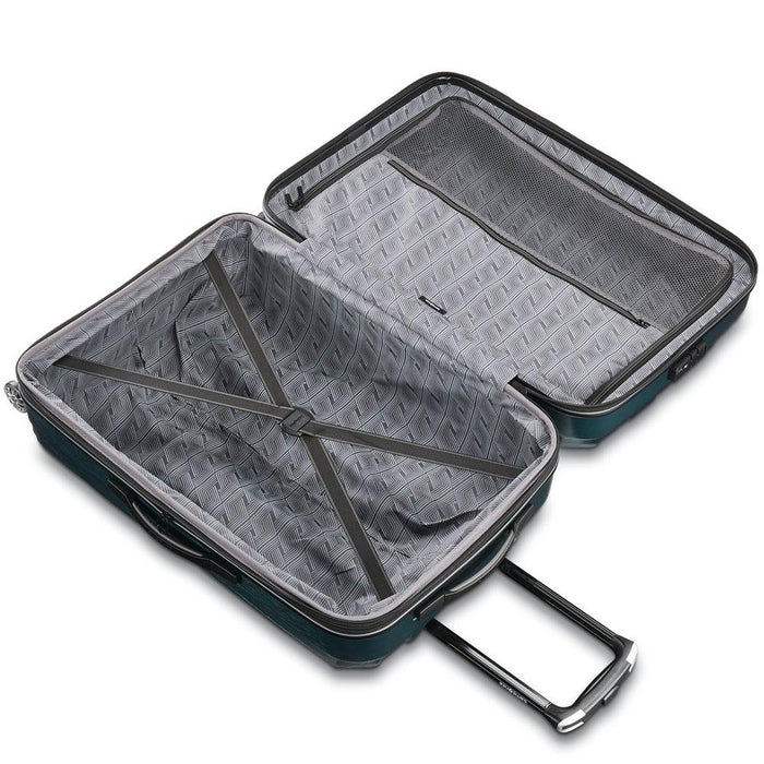 Samsonite Centric 2 Hardside Expandable Luggage 24" Green+Luggage Accessory Kit
