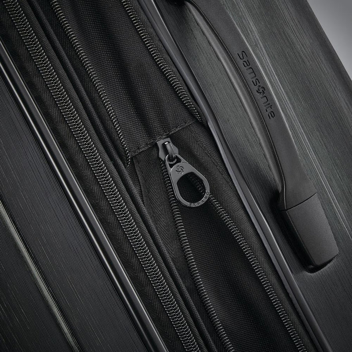 Samsonite Centric 2 Hardside Expandable Luggage 20" Black+Luggage Accessory Kit