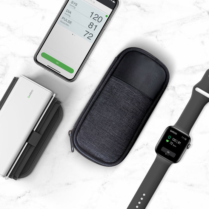 Qardio Wireless Blood Pressure Monitor for IOS/Android (Arctic White) —  Beach Camera