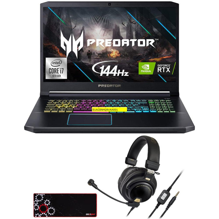 Acer Predator Helios 300 17.3" Intel i7 16GB Gaming Laptop +Gaming Headset & Mousepad